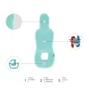 Zopa ülésbetét - Breeze - 0 hótól hordozóba Aquatic zöld