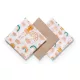 BabyOno textilpelenka színes 3db bézs 348/08