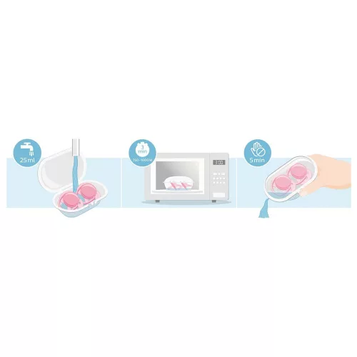 Philips AVENT játszócumi Ultra Air neutral 0-6hó lányos lila 2db