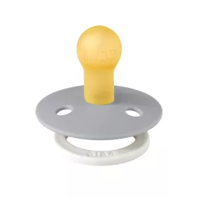   BIBS játszócumi - Colour natúr kaucsuk éjszakai 0-6 hó delfin 1 db tasakban