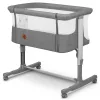 Lionelo babaöböl bölcsõ babaágy Aurora 3in1  szürke concrete