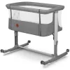 Lionelo babaöböl bölcsõ babaágy Aurora 3in1  szürke concrete