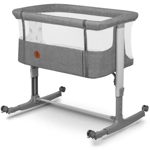 Lionelo babaöböl bölcsõ babaágy Aurora 3in1  szürke concrete