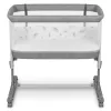Lionelo babaöböl bölcsõ babaágy Aurora 3in1  szürke concrete