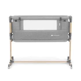   Kinderkraft babaöböl Neste Grow 2in1 világosszürke-melange fa hatású