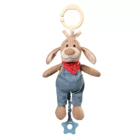   BabyOno felhúzós-zenélõ - Kertész kutya kordbársony 1124/01