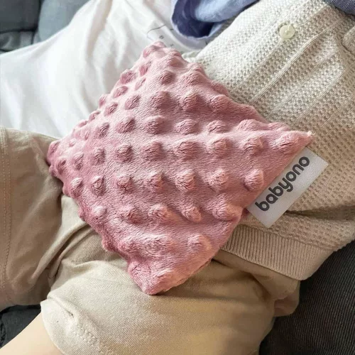 BabyOno cseresznyemagos párna - Cherry hideg-meleg terápiához rózsaszín 796/01