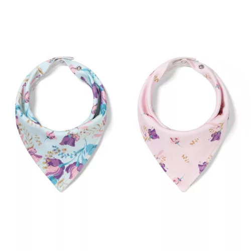 BabyOno elõke - háromszög 2db Floral 879/16