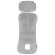 Zopa ülésbetét - Breeze - 2-3-as súlycsoportú biztonsági ülésbe Ice Grey