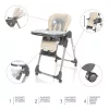 Zopa etetõszék - Monti 2 Diamond Beige