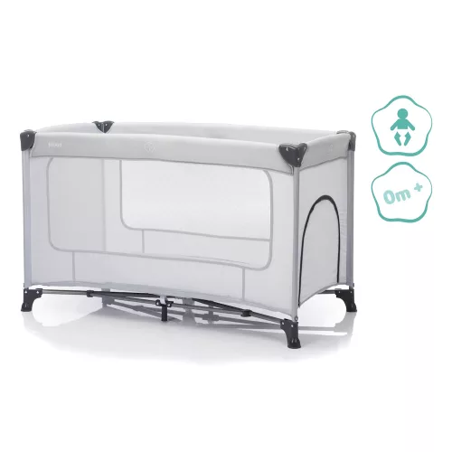 Fillikid utazóágy Nizza szürke 4059-07
