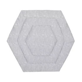   Fillikid betét hatszögletû utazójárókába 124cm átmérõjû szürke Safari 1121-77