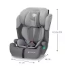 Kinderkraft gyerekülés Comfort Up i-Size 76-150cm szürke