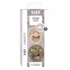 BIBS játszócumi - X Liberty Colour natúr kaucsuk 0-6 hó capel púderrózsaszín 2 db
