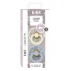 BIBS játszócumi - X Liberty Colour natúr kaucsuk 6-18 hó eloise hamvaskék 2 db