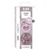 BIBS játszócumi - X Liberty Colour natúr kaucsuk 6-18 hó kamilla viola 2 db
