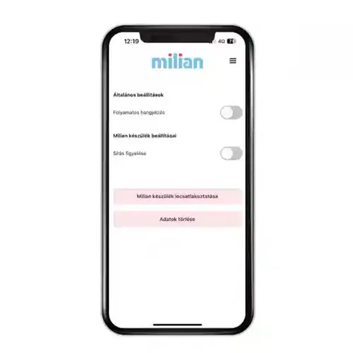 Milian légzésfigyelõ PRO Bluetooth Plus 3db érzékelõlappal