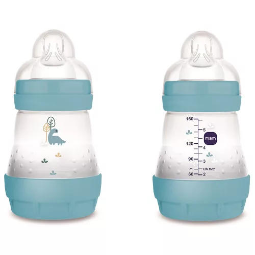 MAM cumisüveg Anti-Colic Matt 160ml vegyes színekben