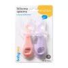 BabyOno etetõkanál szilikon 2db rózsaszín-lila 784/01