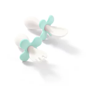   BabyOno evõeszköz-készlet - ergonomikus, dobozzal menta 969/04
