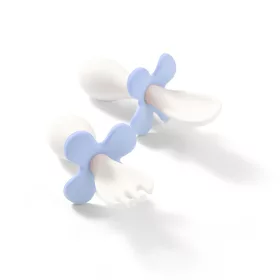   BabyOno evõeszköz-készlet - ergonomikus, dobozzal pasztell kék 969/05