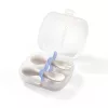 BabyOno evõeszköz-készlet - ergonomikus, dobozzal pasztell kék 969/05