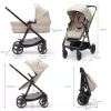 Kinderkraft babakocsi többfunkciós NEWLY 3in1 MINK PRO  bézs