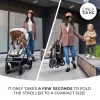 Kinderkraft babakocsi többfunkciós NEWLY 3in1 MINK PRO  bézs