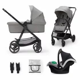   Kinderkraft babakocsi többfunkciós NEWLY 3in1 MINK PRO szürke