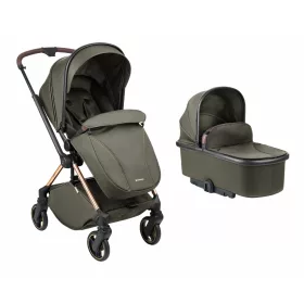   Kikkaboo babakocsi 2in1 átfordítható tolókarral Lanah army green