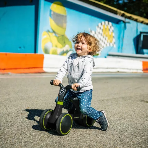 Zopa futóbicikli Easy-Way duplakerekû Race Pink