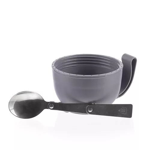 Zopa étel termosz - rozsdamentes acél, szilikon fogantyúval 620 ml Stars