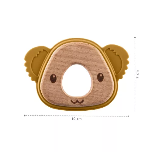 Zopa rágóka szilikon Koala bézs