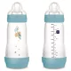 MAM cumisüveg Anti-Colic Matt 320ml fiús