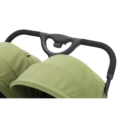 Fill Twin ikerbabakocsi fekete-zöld YD209T