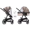 Fill multifunkciós babakocsi Jaguar beige melange 775-09