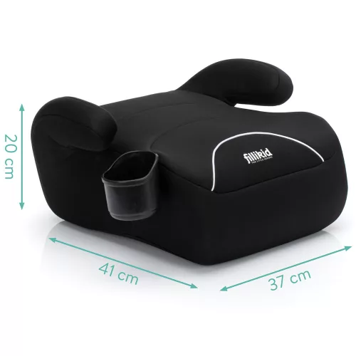 Fillikid ülésmagasító Beltfix I-Size 125-150cm fekete BFL307-06