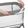 Lionelo babaágy bölcsõ babaöböl 3in1 Leonie Plus szürke
