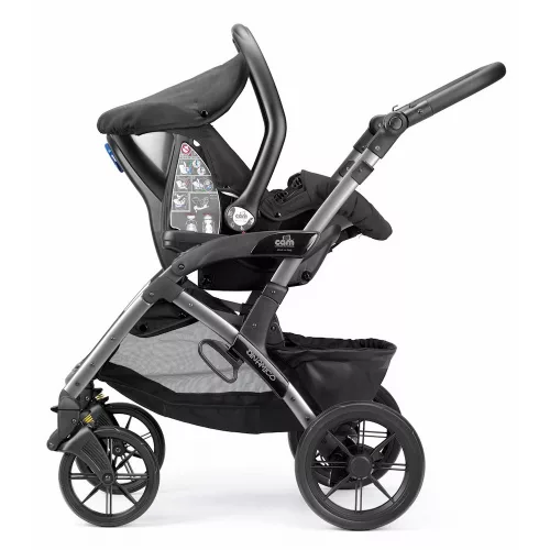 CAM hordozó Area Zero Plusz I-Size 40-75cm Dinamico és Fluido babakocsikra 761 fekete