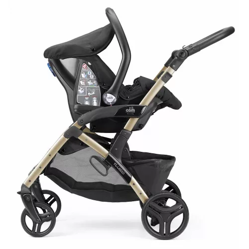 CAM hordozó Area Zero Plusz I-Size 40-75cm Dinamico és Fluido babakocsikra 761 fekete