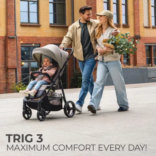 Kinderkraft sportbabakocsi 25 kg Trig 3 Granite grey