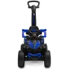 Baby Mix bébitaxi tolókarral Quad Mega Prime EVA kék