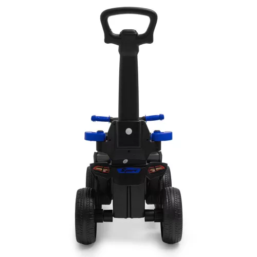 Baby Mix bébitaxi tolókarral Quad Mega Prime EVA kék