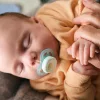 Philips AVENT játszócumi Ultra Start mintás 0-2hó fiús 2db