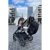 MiniMeis pelenkázó hátizsák és babarögzítõ hám étkezõszékhez Hero G5 Black
