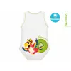 J Bimbi kombidressz 0-36 hó biopamut Summer Tropical Papagáj 10865
