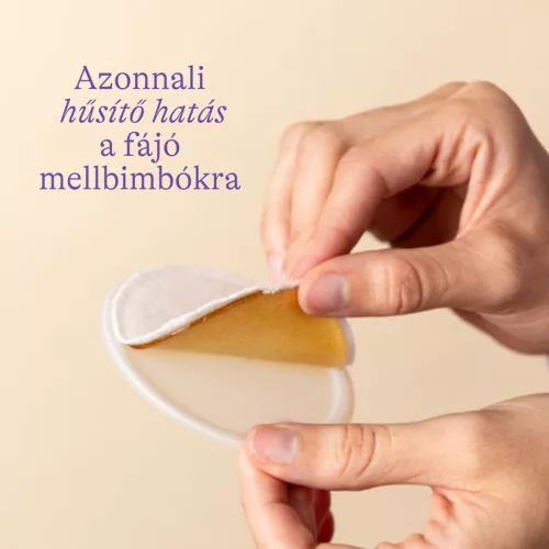 Lansinoh hordható mellszívó 4 fázisú egyes Soothies regeneráló mellpárnával szettben