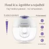 Lansinoh hordható mellszívó 4 fázisú egyes Soothies regeneráló mellpárnával szettben