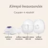 Lansinoh hordható mellszívó 4 fázisú egyes Soothies regeneráló mellpárnával szettben