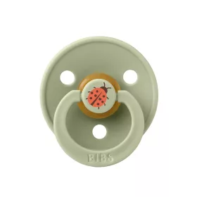   BIBS játszócumi - Studio Katica Colour natúr kaucsuk 0-6 hó zsálya 1db tasakban